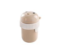 vA5cM7rK Toothpick Holder Toothpick holder cartoon bear creative home picking toothpick storage tank catering box can(Beige)