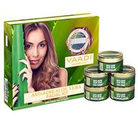 Vaadi Herbals Anti Acne Aloe Vera Facial Kit with Green Tea Extract, 270g