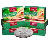 Vaadi Herbals Elbow Foot Knee Scrub Soap 6x75g