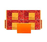 Vaadi Herbals Luxurious Saffron Soap 6x75g by Vaadi Herbal