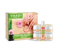 Vaadi Herbals Pedicure Manicure Spa Kit Soothing & Refreshing Hands Feet Toes & Nails 135 ml