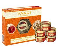 Vaadi Herbals Saffron Skin Whitening Facial Kit with Sandalwood Extract, 270g