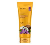 Vaadi Herbals Sunscreen Lotion SPF-30 With Lilac Extract Protects From UVA UVB Rays Non Greasy For All Skin Type 110 ml