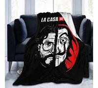 VAADIOSII Throws/Blanket that is comfortable lightweight and close-fitting,Mo-Ney Hei-St Super Soft Holiday Winter Cabin Warm -Black_50" x40