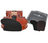 Vaagun Chin Rest Cover Size L Cover for Violin 4/4 and Viola, Microfibre Brown