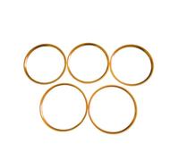 VAAKLM Compatible With Benz For B Class W246 2011 2012 2013 2014 2015 2016 2017 2018 Car Air Outlet Trim Conditioning Vent Outlet Trim Stickers Car Air Vent Cover Trim(Yellow)