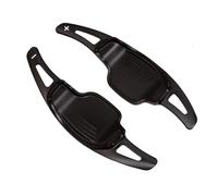 VAAKLM Compatible with Chevrolet for Camaro 2012 2013 2014 2015 Car Styling Steering Wheel Shift Paddles Decoration 2pcs JS-023 Gear Shift Paddle(Black)