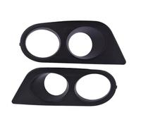 VAAKLM Compatible With For E46 M3 2001 2002 2003 2004 2005 2006 Fog Light Grill Cover Frame Fog Lamp Hood Fog Light Trim Bezel Fog Lamp Grill(Matte Black)