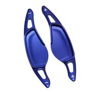 VAAKLM Compatible with for X3M F97 X4M F98 X5M F95 X6M F96 X3 G01 X4 G02 X5 G05 X6 G06 X7 G07 for M5 F90 Z4 G29 for Xdrive Shift Paddles Extension Gear Shift Paddle(Blue)