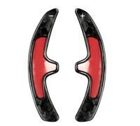VAAKLM Compatible with Porsche for Macan for Panamera 911 981 for Carrera Steering Wheel ExtensionPaddle Shift Carbon Fiber D6006 Gear Shift Paddle(Type B Forged Carbon)