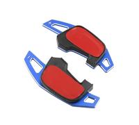 VAAKLM Compatible with Vw for Golf 5 6 7 for GTI for GTE for Jetta R20 R36 Car Steering Wheel Shift Paddles Extension Gear Shift Shifter Extension Gear Shift Paddle(C Blue)