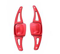 VAAKLM Compatible with Vw for Tiguan MK2 for Golf 7 for Alltrack Car Interior Accessories Steering Wheel Shift Paddles Shifter Extension Gear Shift Paddle(Red)