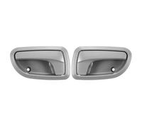 VAAKLM Interior Door Handle Left Side Inner Door Handle Compatible with Kia for Morning for Picanto 2004 2005 2006 2007 2008 2009 2010(1 Pair)