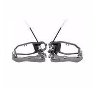 VAAKLM Outer Door Handle Bracket Compatible with BMW for X5 E53 51218243615 51218243616 Front Rear Left Right Car Door Handle for Bracket Parts Replacement(Rear Left and Right)