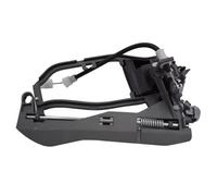 VAAKLM Outer Door Handle Bracket Compatible with BMW for X5 E53 51218243615 51218243616 Front Rear Left Right Car Exterior Door Handle for Bracket(Rear Left)