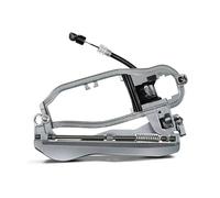 VAAKLM Outer Door Handle Bracket Compatible with BMW for X5 E53 51228243635 51218243616 Car Front Rear Left Right Outside Door Handle Base for Bracket(Front Right)