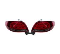 VAAKLM Rear Side Tail Light Car Rear Bumper Tail Light Assembly Turn Signal Lamp Reverse Lights Compatible With Peugeot For 206 206CC 2004 2005 2006 2007 2008