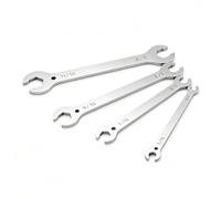 Vaasee 4 Piece SAE Flare Nut Wrench Sets, 1/4-11/16"