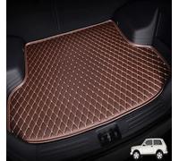 VAATYE Car Leather Boot Liner Mats for Jaguar XJ (X350/X358) 2005 2006 2007 2008,Auto Rear Trunk Carpet Protector Anti-Scratch Anti-Slip Waterproof Accessories,A/Coffee