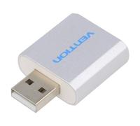 VAB-S13 Computer Card: Acoustic USB 2.0 PnP Silver VENTION