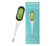 VABOO Digital Thermometer, Oral and Underarm Thermometer for Adults Kids Babies Accurate Fast, 3 Color Fever Alarm, Results In 15 Seconds