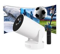 VABOO Portable Mini Projector, 720P Smart Projector with WiFi 6 & Bluetooth 5.0 170 ANSI Independent Speaker Compatible with Tablet/TV Box/Phone