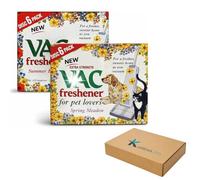 VAC Freshener Disc 12 Pack - 6 Summer + 6 Spring Meadow, Extra Strength Pet Odour Control Discs for Vacuum Cleaners, Fits All - Karrma Ltd.