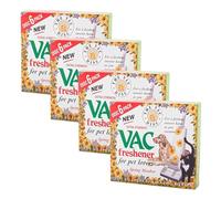 Vac Freshener Spring Medow Pet Friendly Vacuum Cleaner Air Freshener for Home Office Scent Discs Carpet Numatic Fresh Scented Vacuum Deodorizer Bags Extra Strength for Pet Lovers (PACK OF 4)