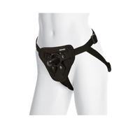 Vac-U-Lock Platinum - Luxe Harness with Plug - Black