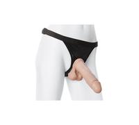 Vac-U-Lock 8 Inch Realistic Cock With Ultra Harness