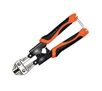 Vacallity 8-Inch Heavy Duty Bolt Wire Cutter CR-V Steel Mini Cable & Wire Cutter for Chains, Springs, Bolts with Comfortable Soft Rubber Grip, Mount Cutter