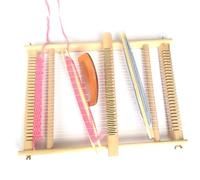 VACANON Weaving Loom Kit, Multi-Craft Hand-Knit Machine Wooden Frame DIY Knitting Looms for Beginners Adults and Children