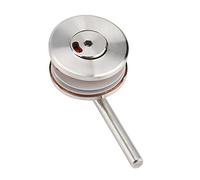Vacant Occupied Bathroom Lock, Occupied Sign for Bathroom Door Toilet Privacy Door Rotating Bolt Lock Hardware Bathroom Door Knob with Vacant Engaged Indicator for Airport,