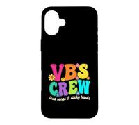 vacation bible school vbs crew kids church camp Case for iPhone 16 Plus