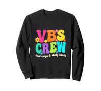 vacation bible school vbs crew kids church camp Sweatshirt