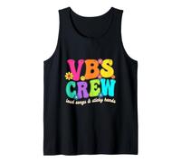 Vacation Bible School vbs Crew Kids Church Camp Tank Top