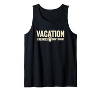 Vacation Calories Don't Count Holiday Beer Bucket Tank Top
