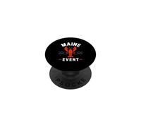 Vacation Coastal quote Funny Lobster Maine Event PopSockets Adhesive PopGrip