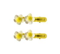Vacation Hair Jewelry 1 Pair Women Flower Clips Strong Grip Decorative Barrettes for Beach Daily Wear Parties Floral Accessories Styling C