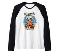 Vacation Holiday Beach Sunshine Festivals Ocean Islands Surf Raglan Baseball Tee