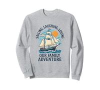 Vacation Laughing Loving Our Family Cruise Art Sweatshirt