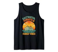 Vacation Laughing Loving Our Family Cruise Art Tank Top