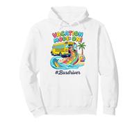 Vacation Mode On Bus Driver Summer Bus Fun Express Pullover Hoodie