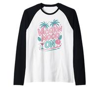 Vacation Mood On Funny Summer Travel Vibes Festival Raglan Baseball Tee