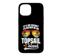 Vacation North Carolina Vacay Rather Be Topsail Island Case for iPhone 15