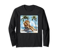 Vacation Ready Lion for the Best Getaway Ever Long Sleeve T-Shirt