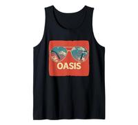 Vacation Sunglasses with Cool Oasis Statement Tank Top