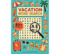 Vacation Word Search Puzzle Book: 80+ Themed Word Puzzles Featuring destinations, adventures, relaxation, and travel essentials
