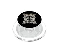 Vacationer Give A Damn On Vacation Retirement Getaway PopSockets PopGrip for MagSafe
