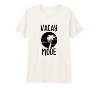 Vacay Mode Cute Palm Tree Vacation Summer Beach Premium T-Shirt